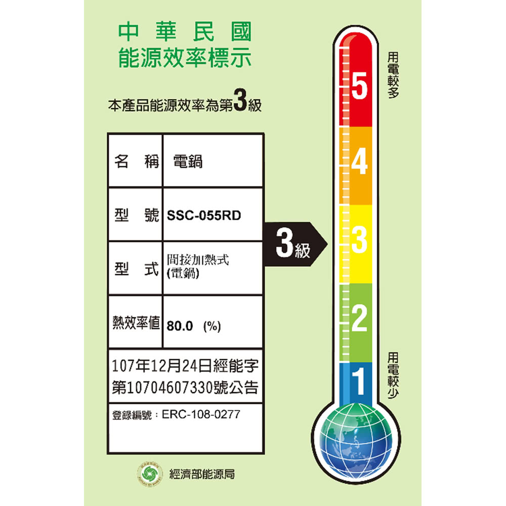 SPT 尚朋堂 3人份不銹鋼電鍋(SSC-055RD)折扣推