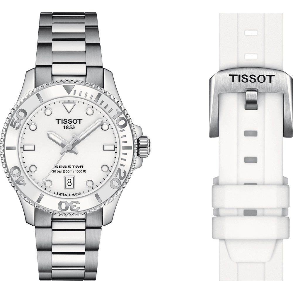 TISSOT 天梭 官方授權 Seastar 1000 海洋