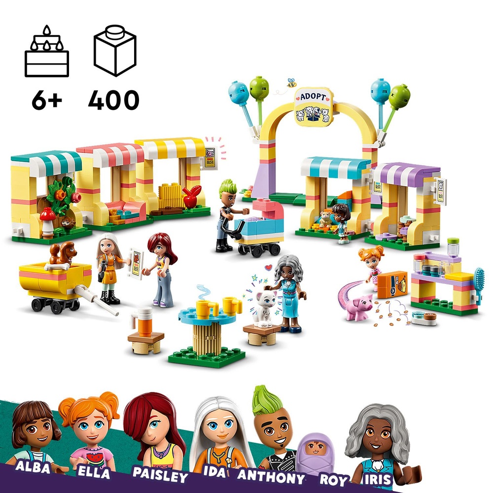 LEGO 樂高 Friends 42615 寵物領養日(動物
