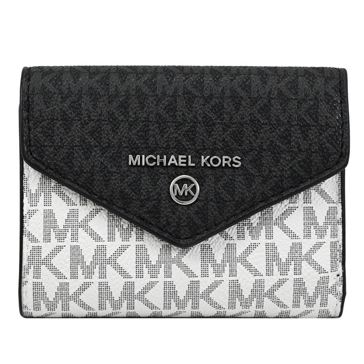 Michael Kors 經典MK LOGO印花拼色信封造型