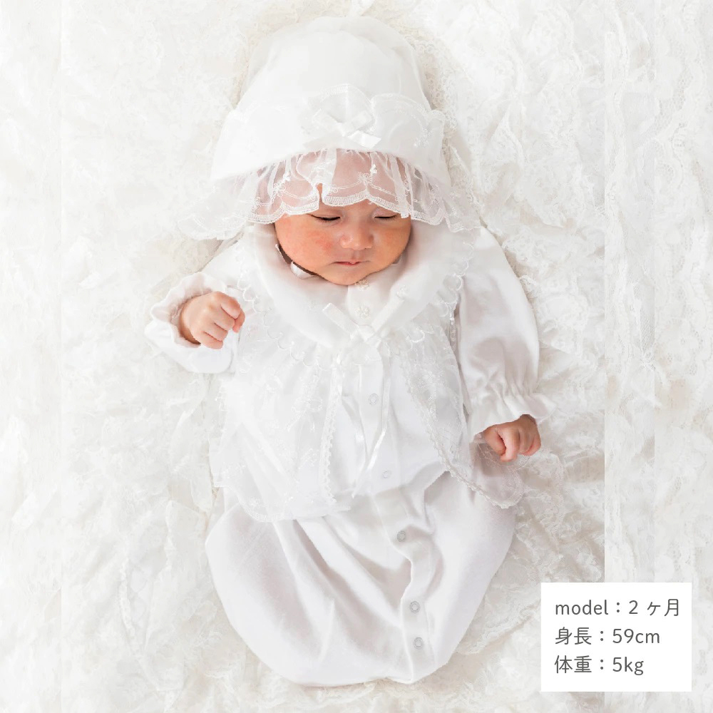 日本OP mini 二件式新生兒派對禮服組/彌月禮(新生兒 