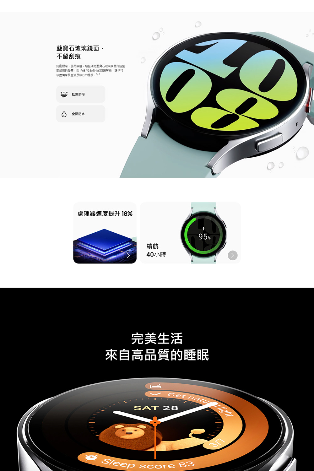 SAMSUNG三星 Galaxy Watch 6 R940 - 詳情4