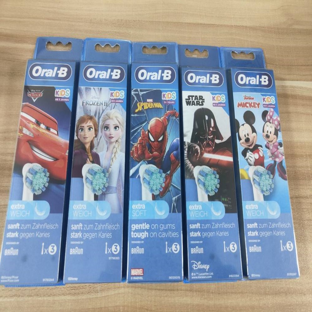 Oral-B 歐樂B 電動牙刷兒童刷頭蜘蛛人EB10S-3品