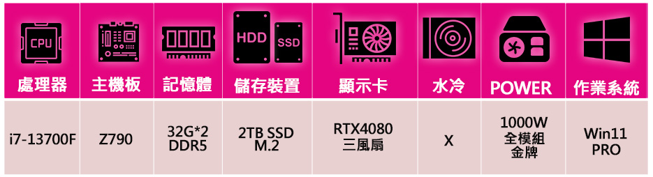 微星平台 i7十六核Geforce RTX4080 WiN1