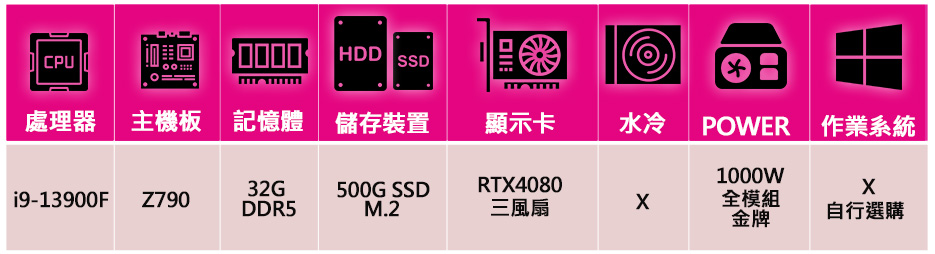 微星平台 i9二四核Geforce RTX4080{荒野之夢