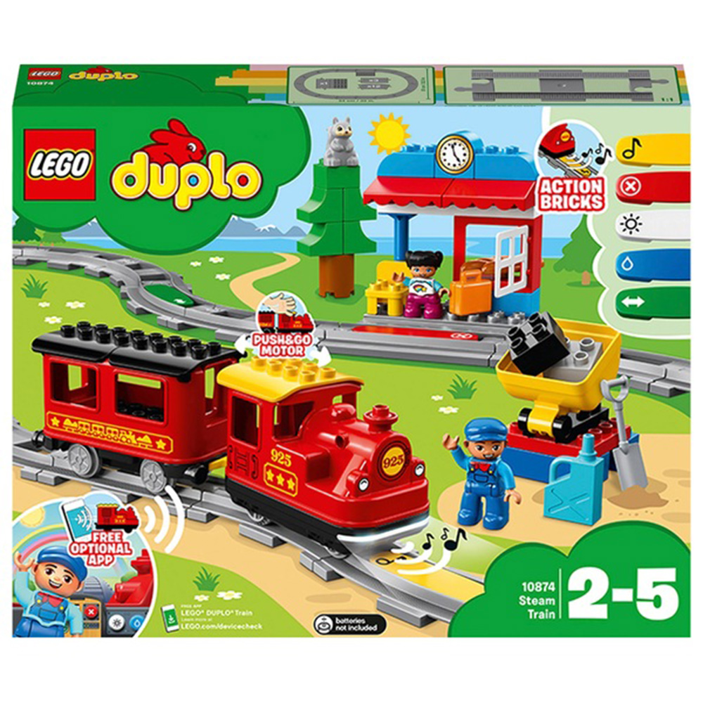LEGO 樂高 10874 Duplo得寶系列 蒸汽列車(火