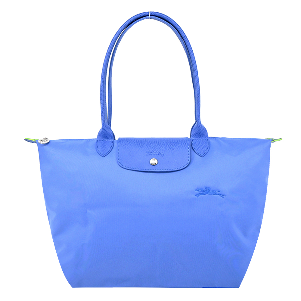 LONGCHAMP LE PLIAGE GREEN系列刺繡長