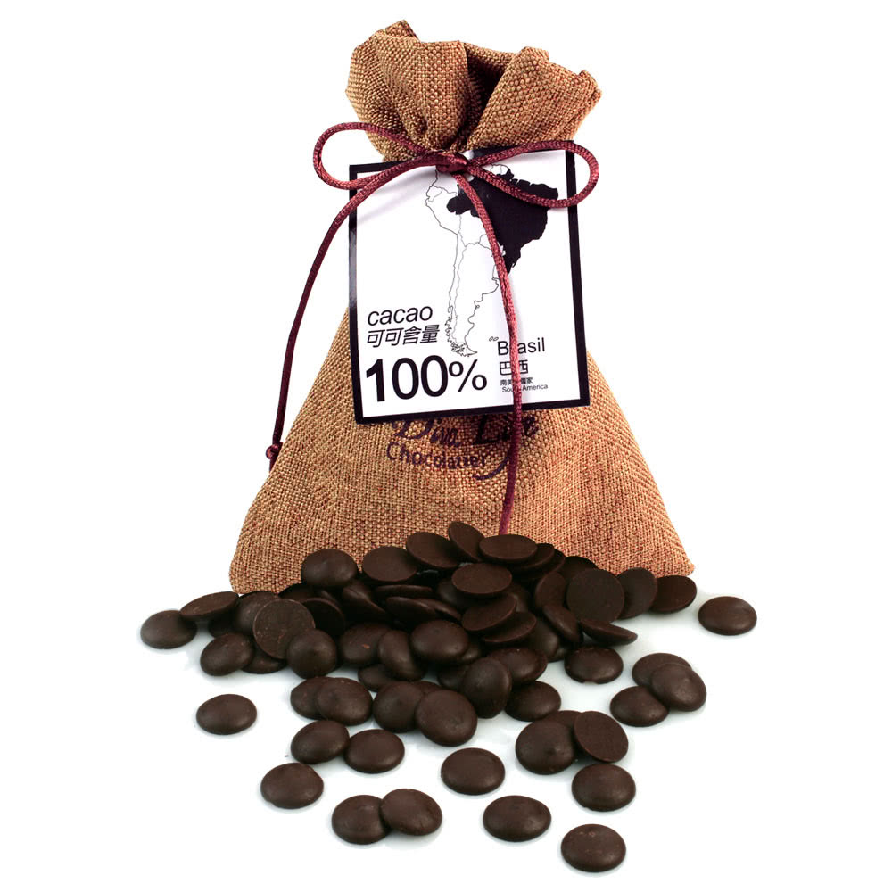 Diva Life 巴西單一產區100%鈕扣型黑巧克力品牌優