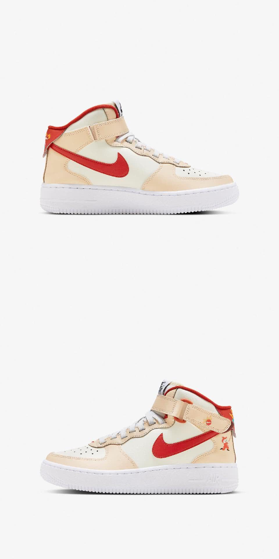 NIKE 耐吉 Air Force 1 Mid EasyOn