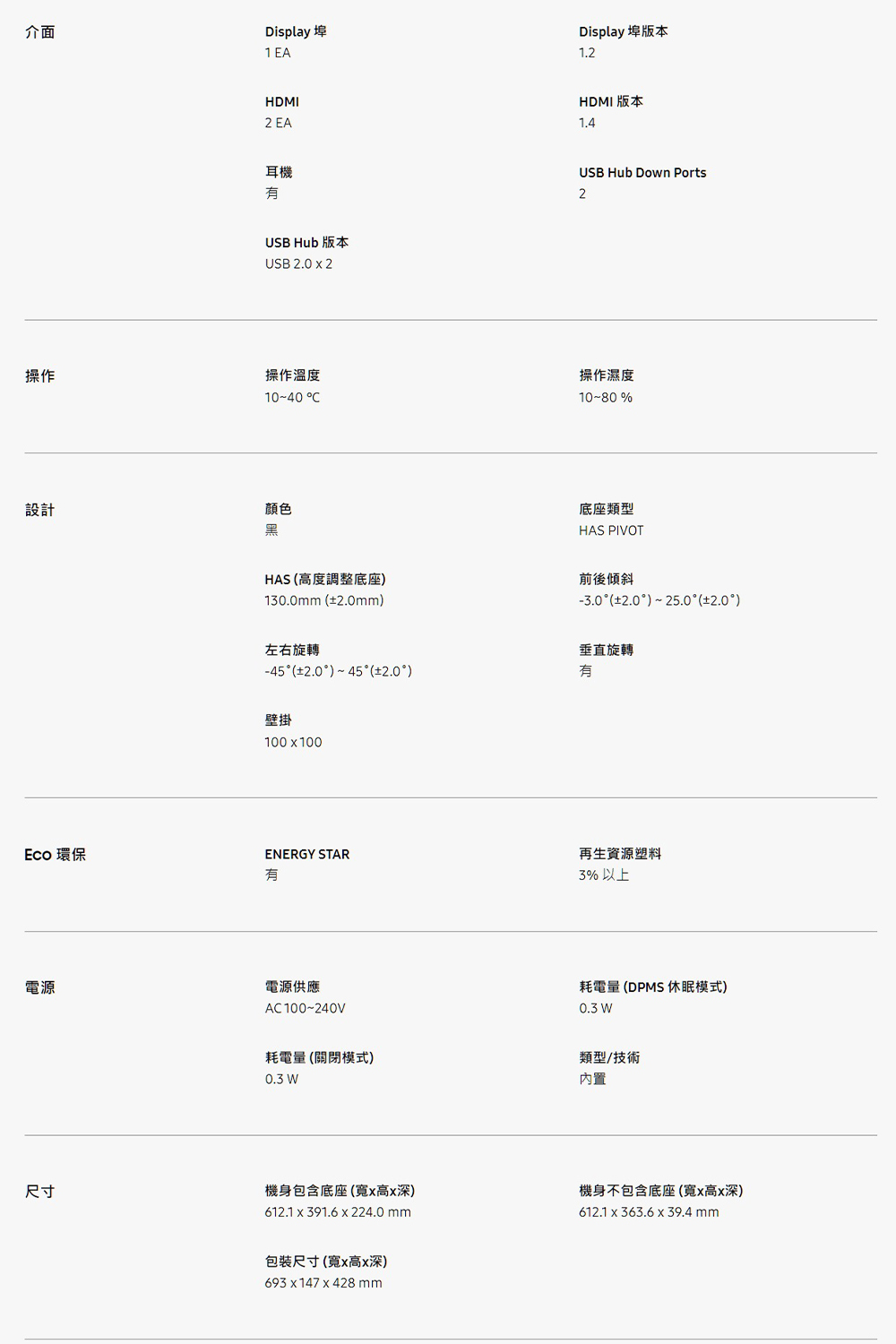 SAMSUNG 三星 ★箱損品★ F27T450FQC 27