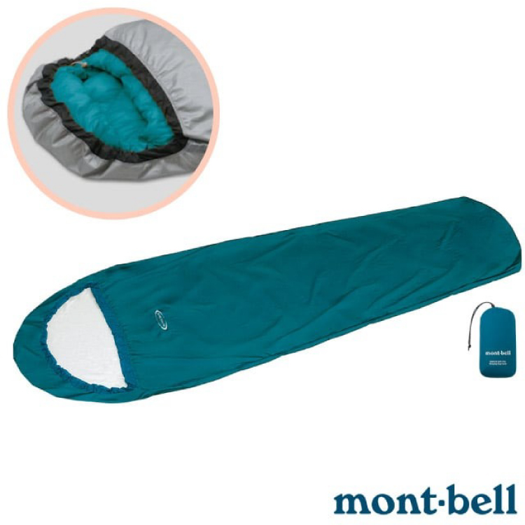 mont bell 超輕防水透氣睡袋露宿袋.內套(11213