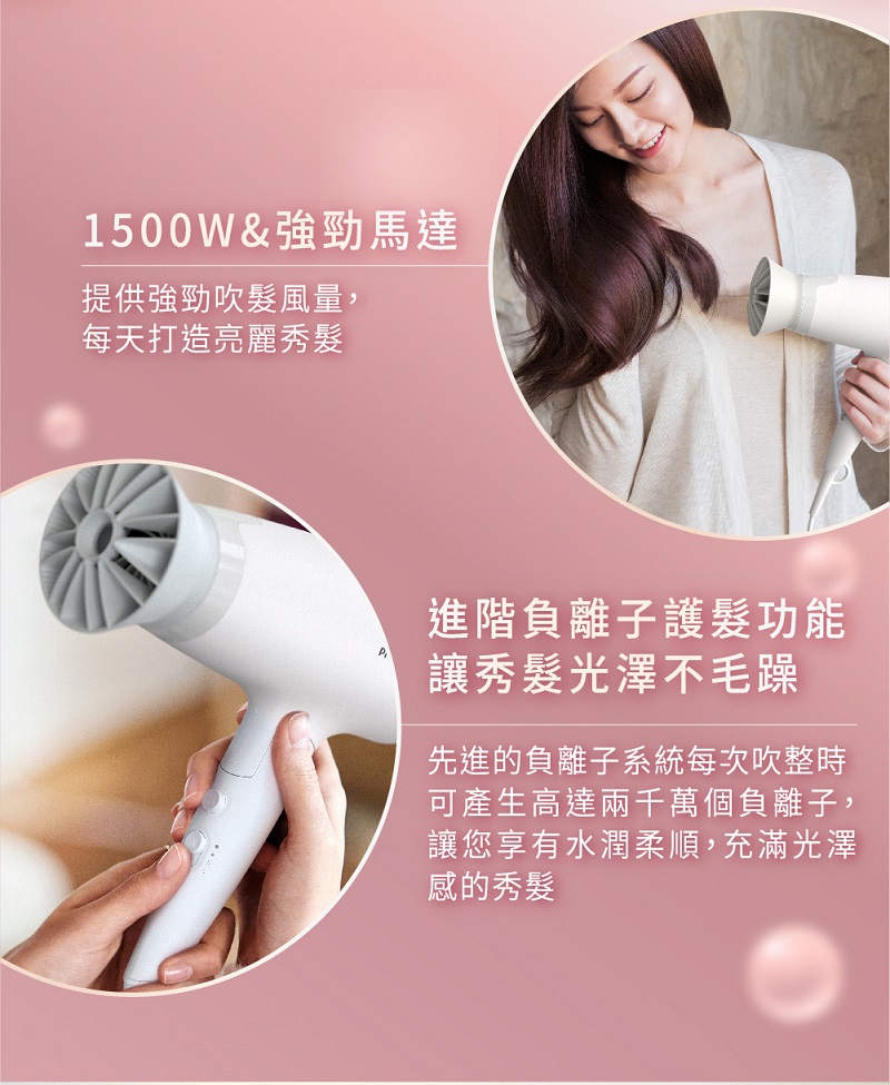 先進的負離子系統每次吹整時
