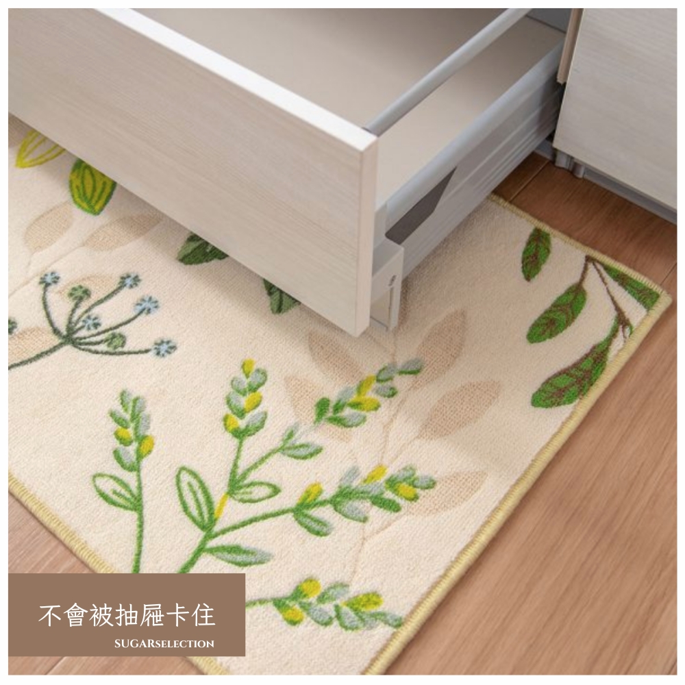 微糖花植間 陽光灑落森林-日本製240cm地墊(室內地毯/防