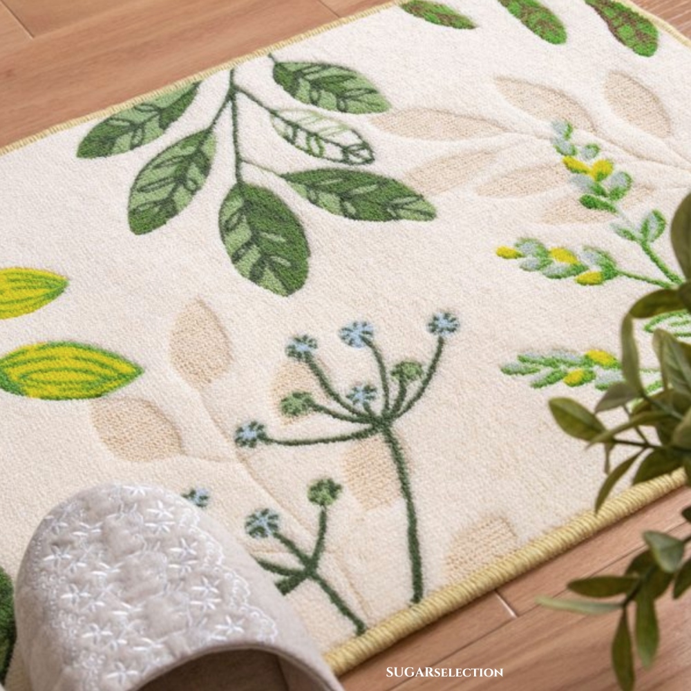 微糖花植間 陽光灑落森林-日本製240cm地墊(室內地毯/防