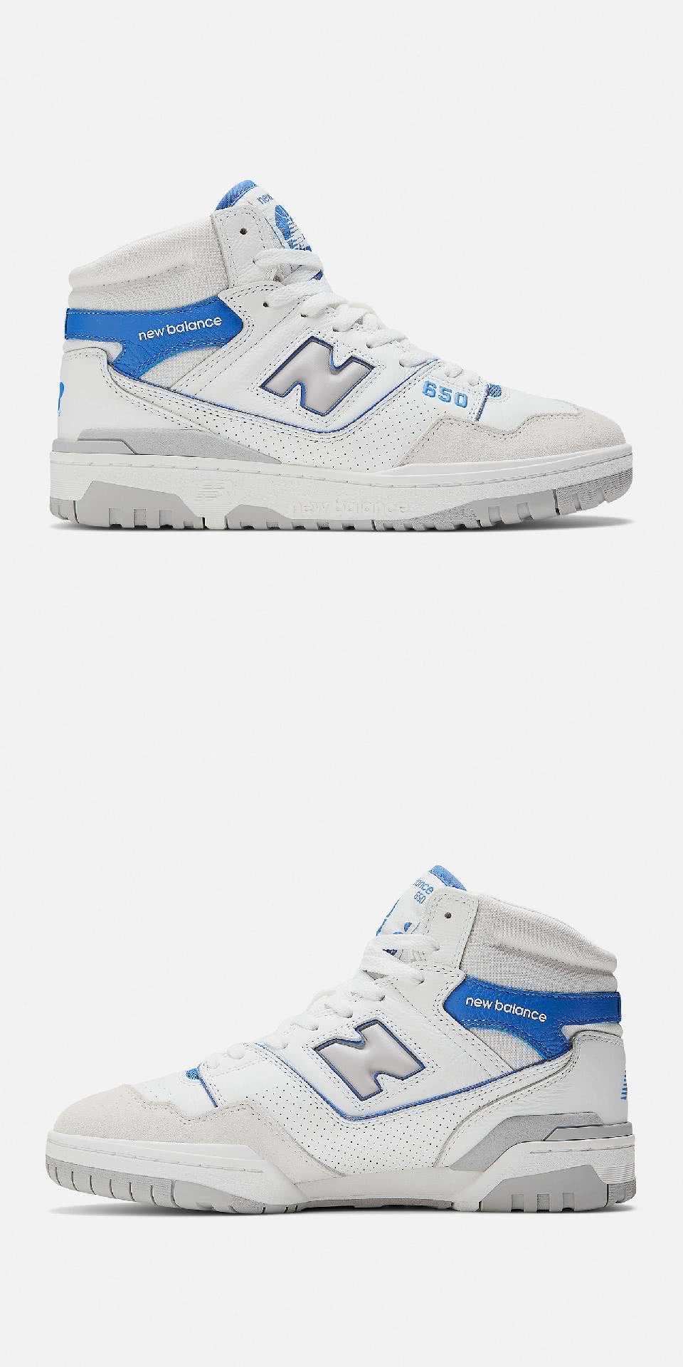 NEW BALANCE 休閒鞋 650 男鞋 白 灰 藍 復