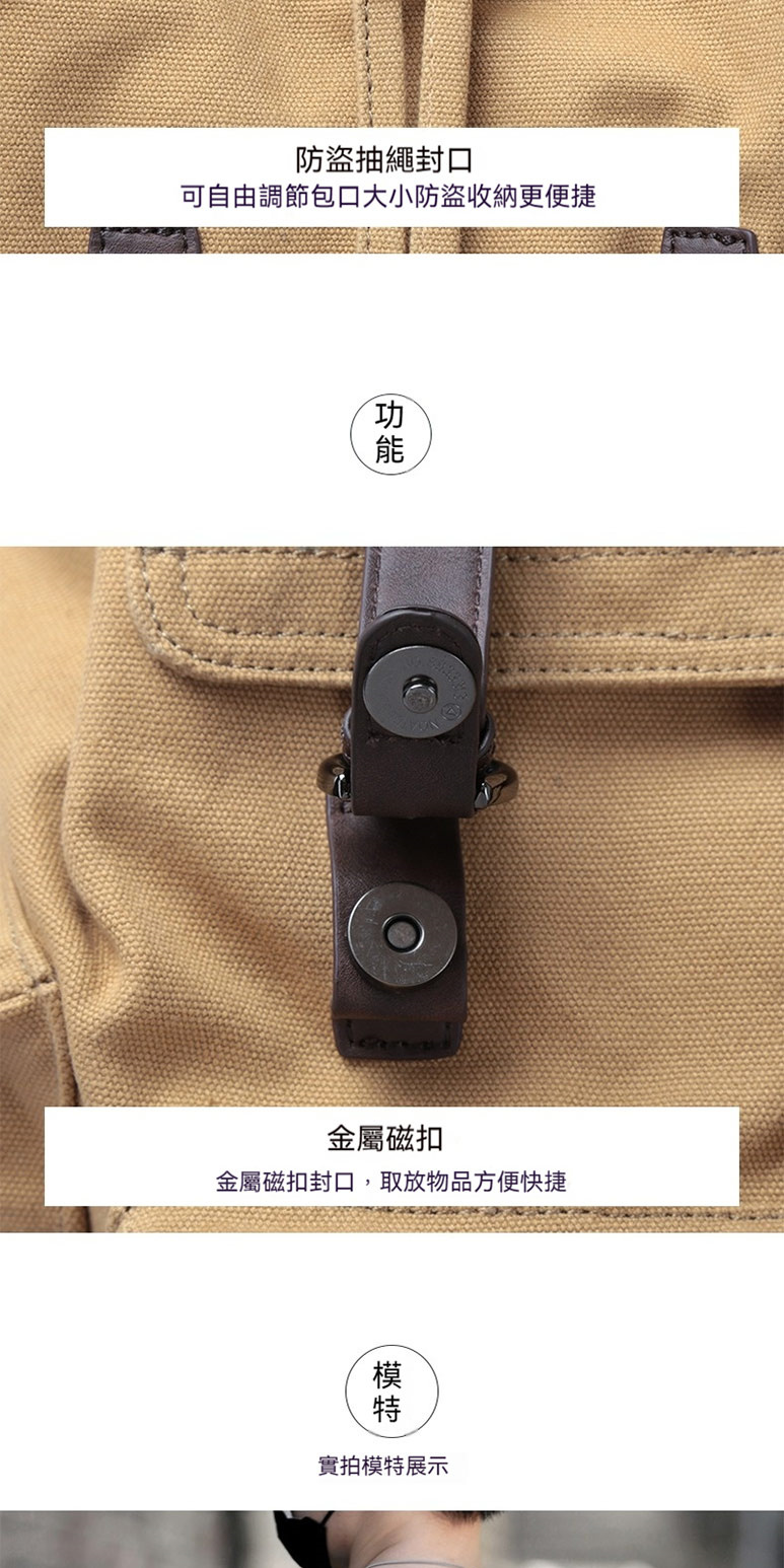 可自由調節包口大小防盜收納更便捷