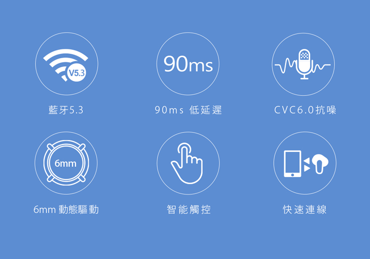 6mm 動態驅動