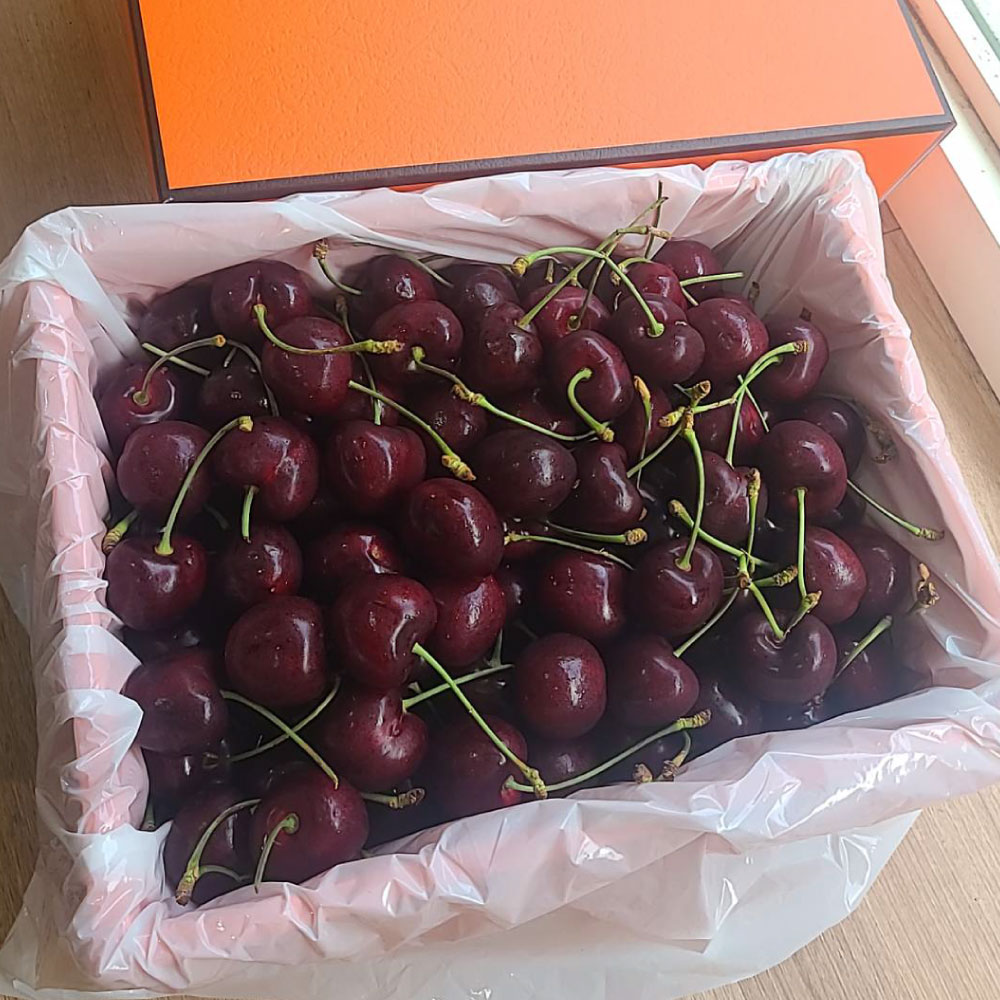 仙菓園 紐西蘭空運Lapin黑櫻桃禮盒 1kg±10%(冷藏