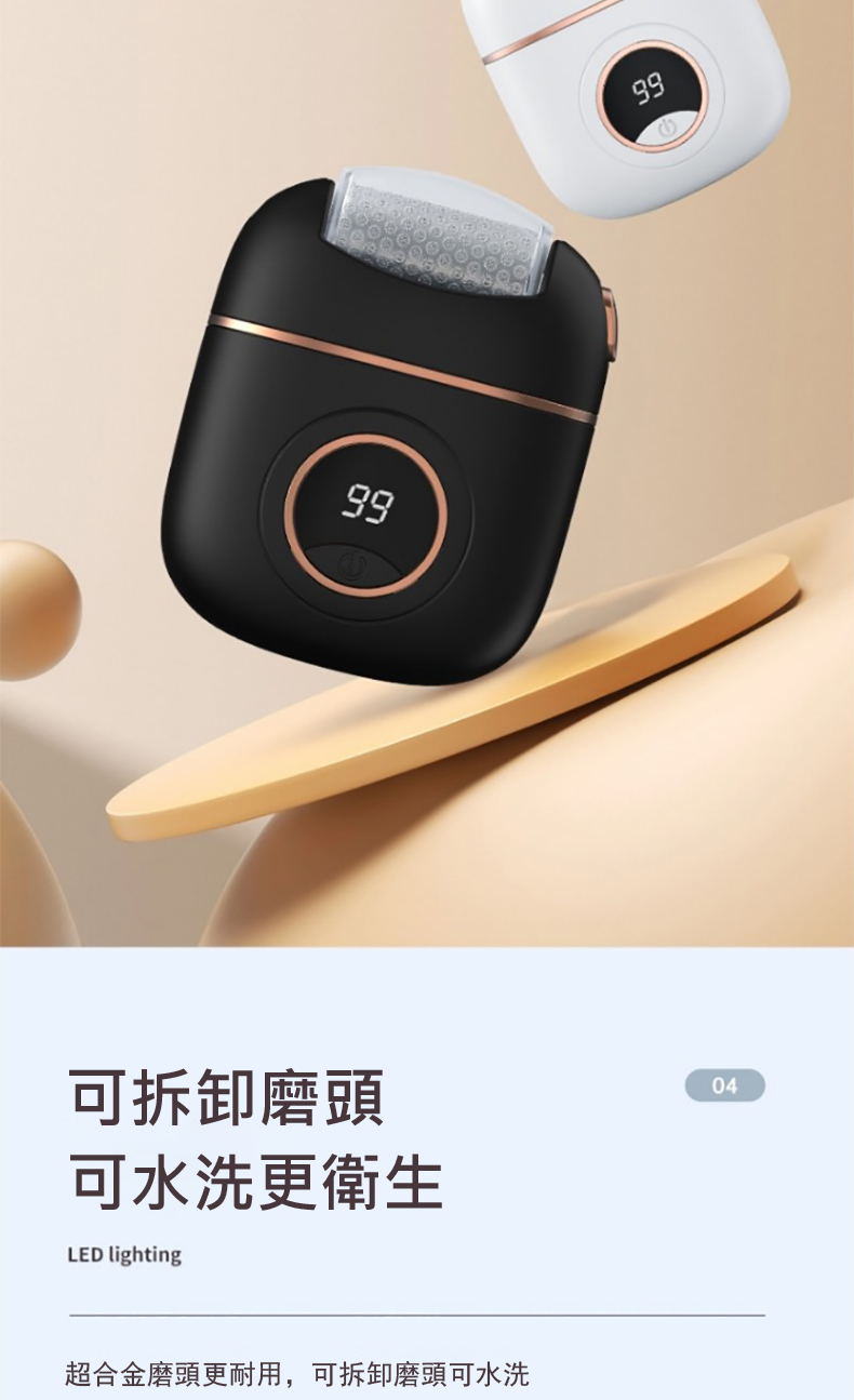 可拆卸磨頭 可水洗更衛生 超合金磨頭更耐用,可拆卸磨頭可水洗 