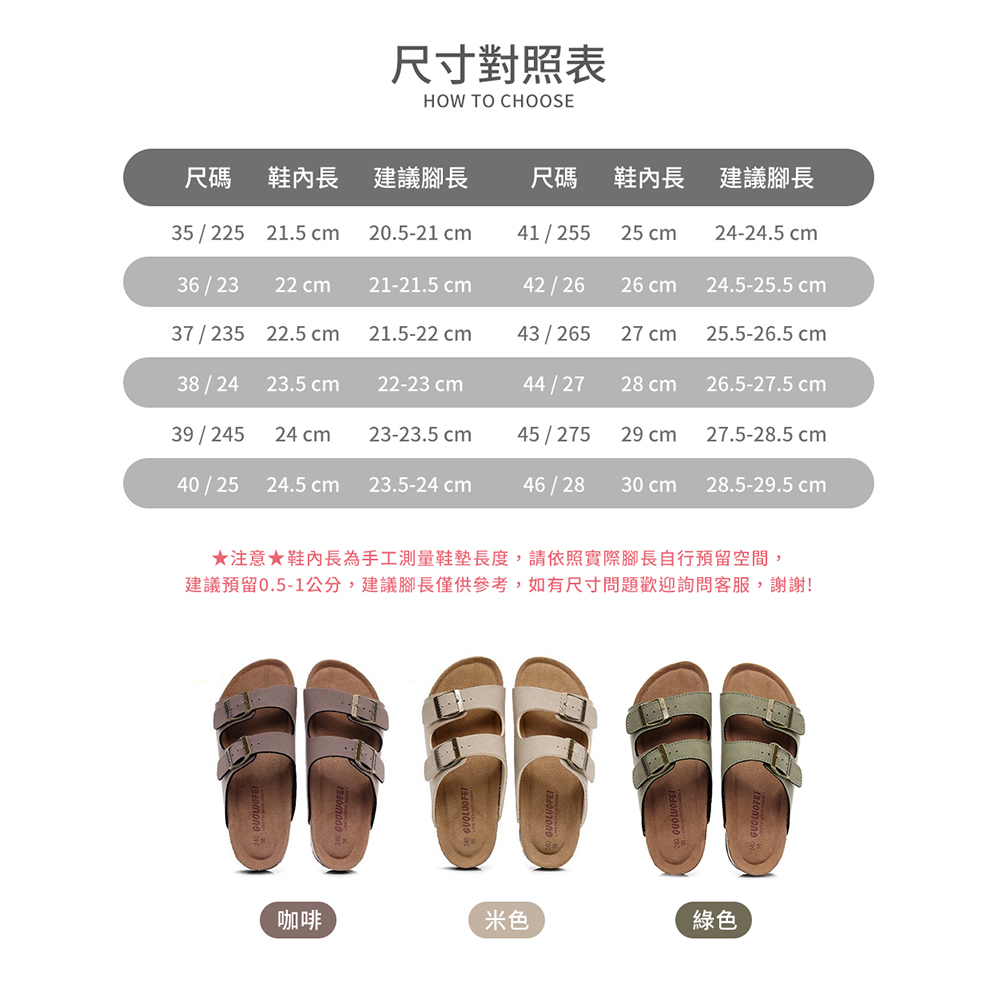 OSOMESHOES 奧森 成人柏肯拖鞋 真皮拖鞋 升級車邊