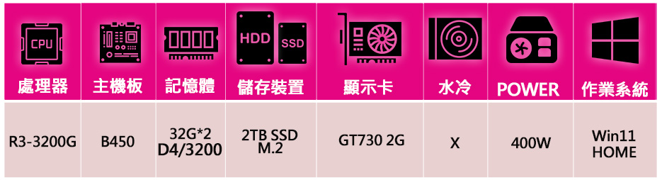 NVIDIA R3四核GT730 Win11{紫微星辰}文書