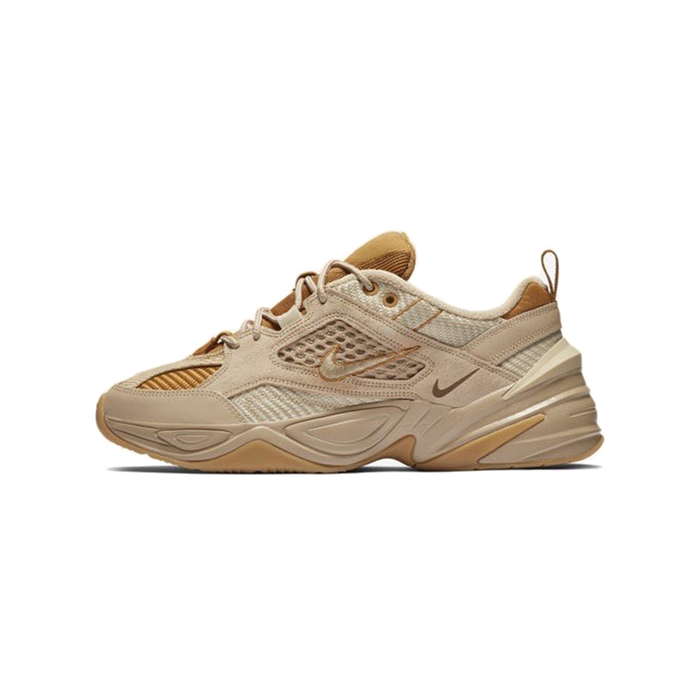 NIKE 耐吉 Nike M2K Tekno 麂皮 小麥棕 