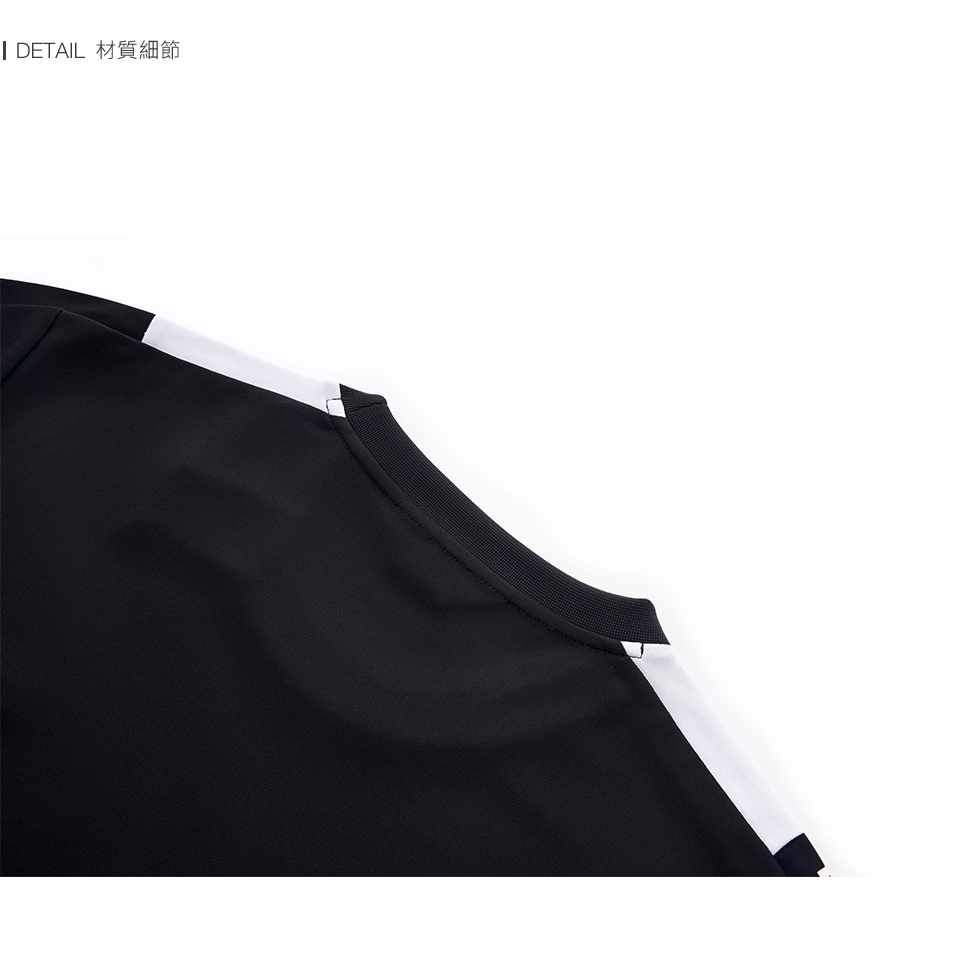 FILA官方直營 男/女 中性吸濕排汗短袖圓領T恤-黑色(1