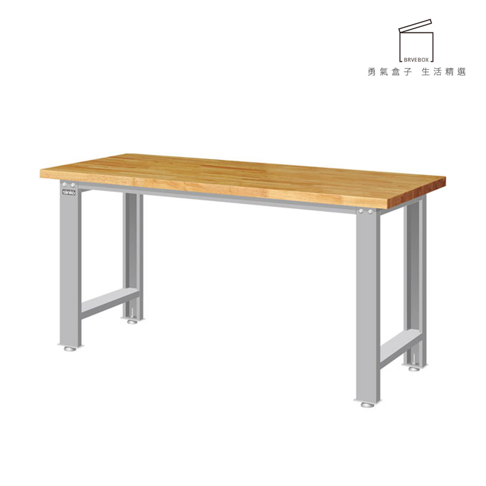 TANKO 天鋼 WB-57W 標準型工作桌 原木桌板 15