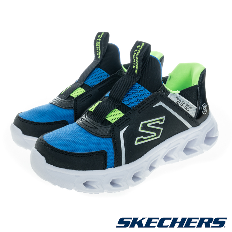 SKECHERS 男童系列 燈鞋 瞬穿舒適科技 HYPNO-