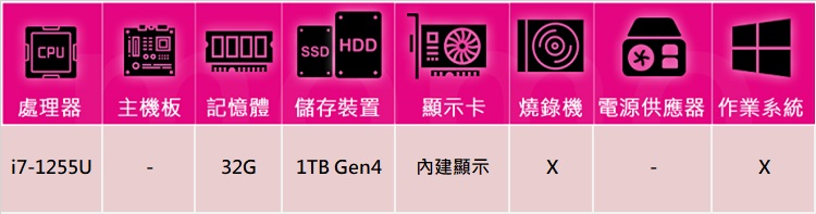 MSI 微星 Cubi5 12M i7十核{龍魂泰坦} 迷你