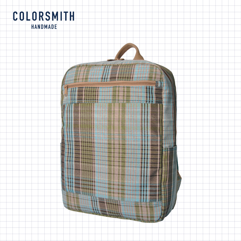 COLORSMITH EP．條紋方型後背包．EP-1374-