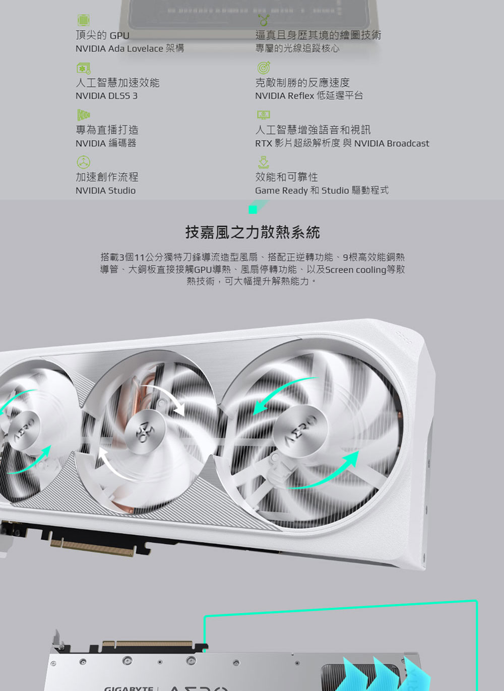 GIGABYTE 技嘉 GeForce RTX 4080 S