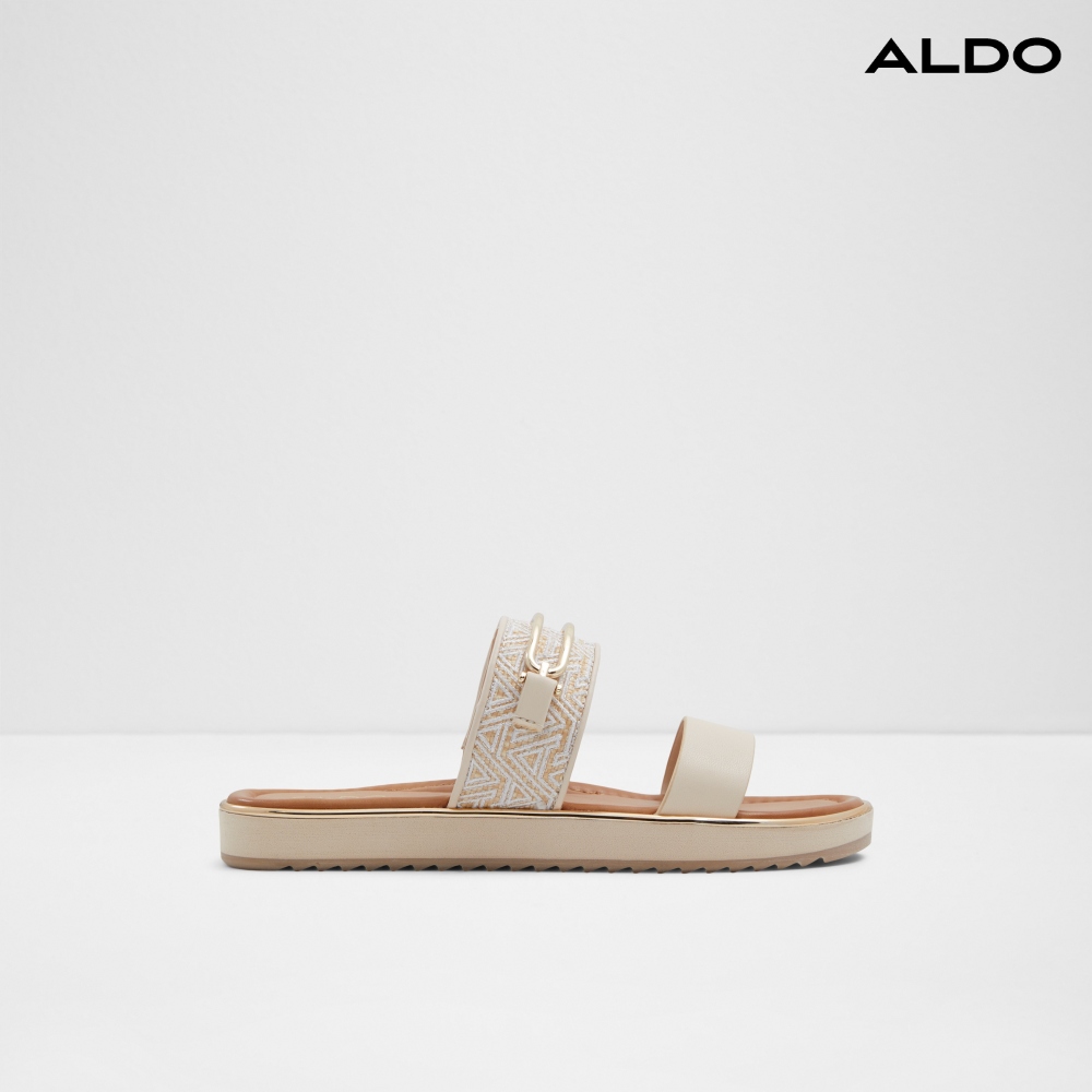 ALDO LAGOON-夏日樸實元素涼拖鞋-女鞋(米白色)好