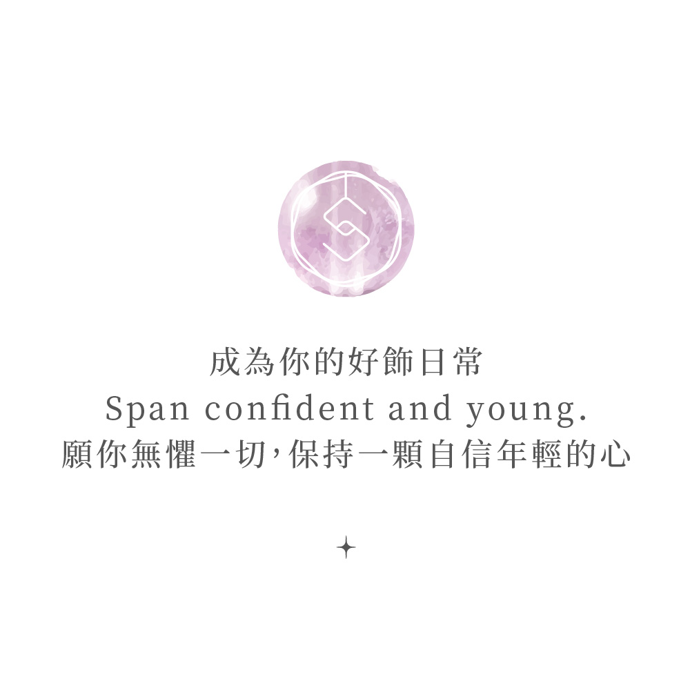 SPANCONNY 飾品控 專屬希望 l 海藍寶 粉水晶 黃