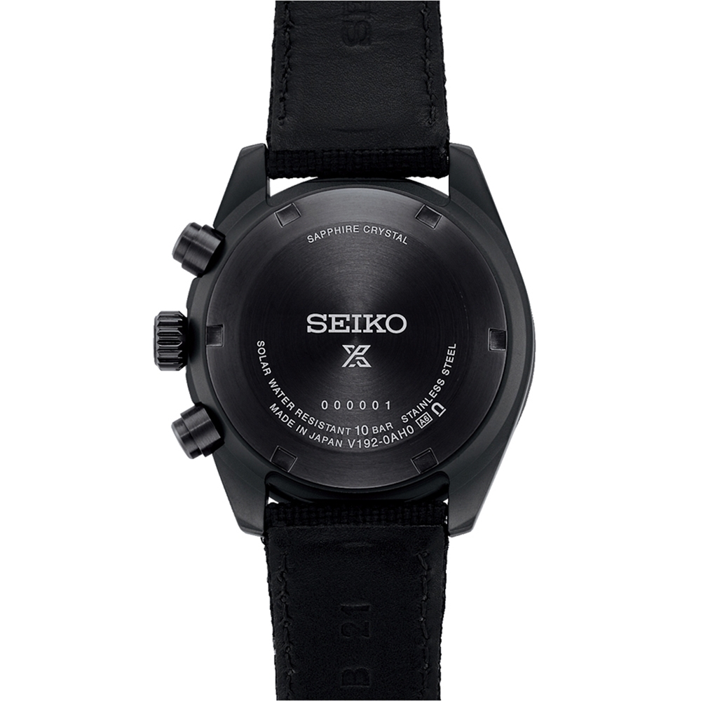 SEIKO 精工 Prospex 限量黑潮 太陽能計時手錶(