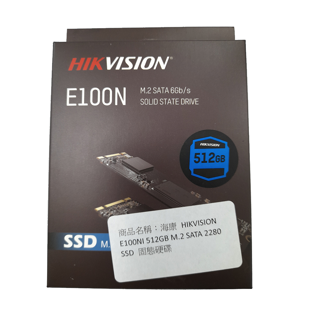 HIKVISION 海康 E100NI 512GB SSD(