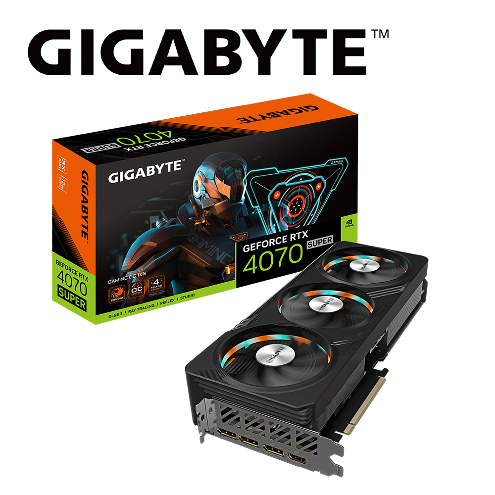 GIGABYTE 技嘉 RTX4070 SUPER GAMI