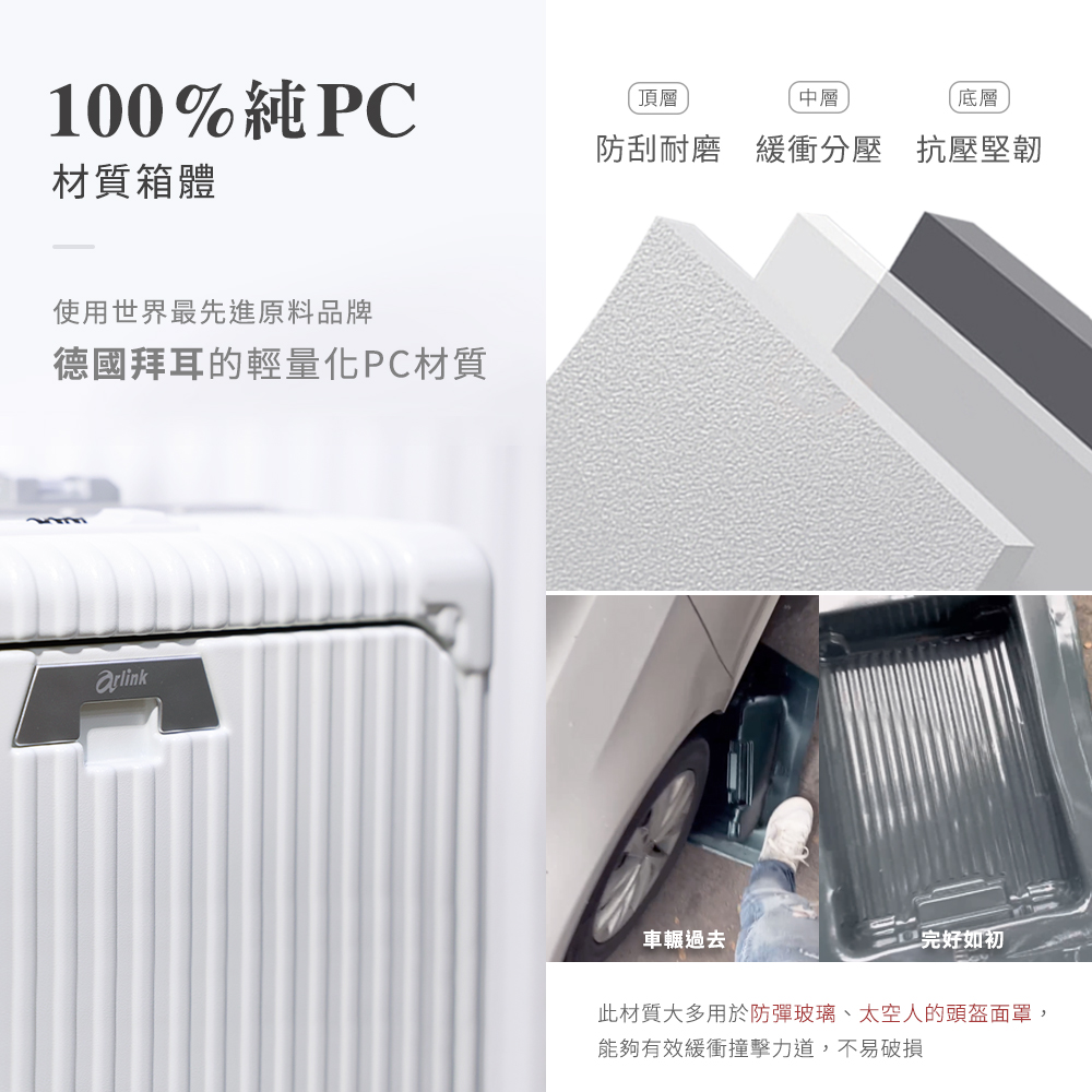 此材質大多用於防彈玻璃、太空人的頭盔面罩,