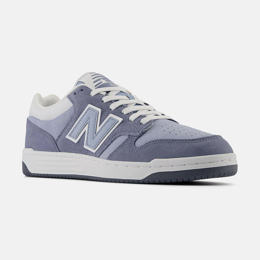 NEW BALANCE 480 男鞋 女鞋 藍灰色 麂皮 皮