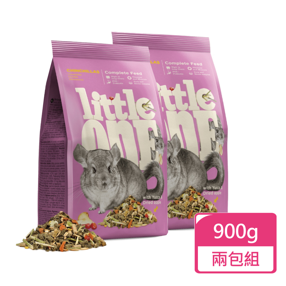 Little one 龍貓飼料 900g/包；兩包組(龍貓飼
