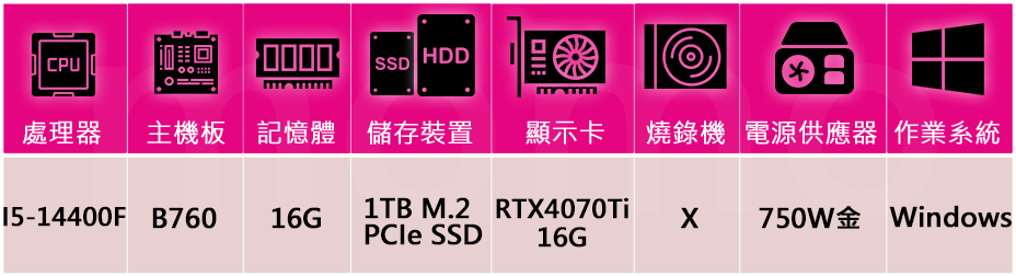 技嘉平台 i5十核GeForce RTX 4070 Ti S