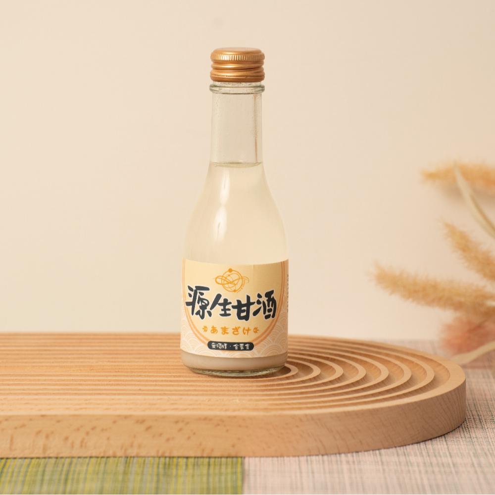 源生美學 養生甘酒+濃縮梅子果醋各1入(175ml/瓶) 推