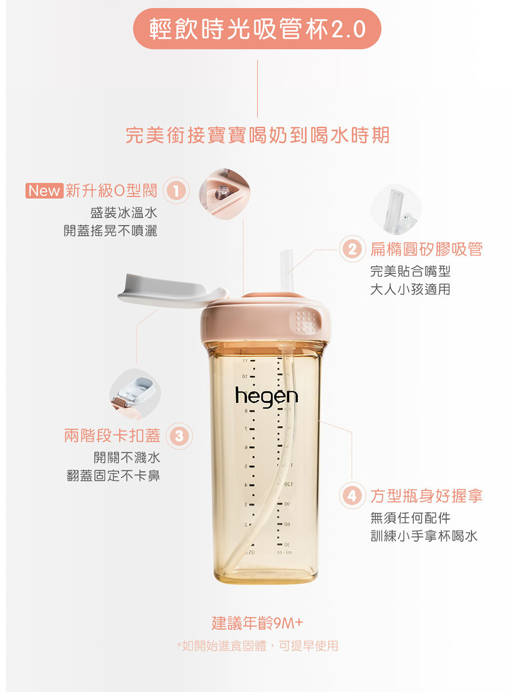 完美銜接寶寶喝奶到喝水時期