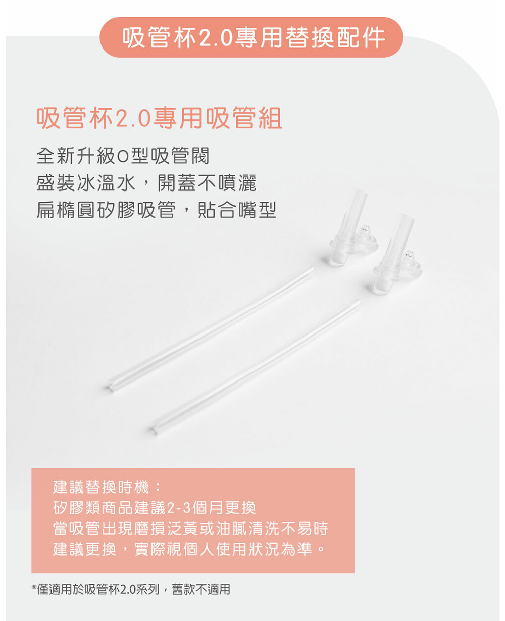 僅適用於吸管杯2.0系列,舊款不適用