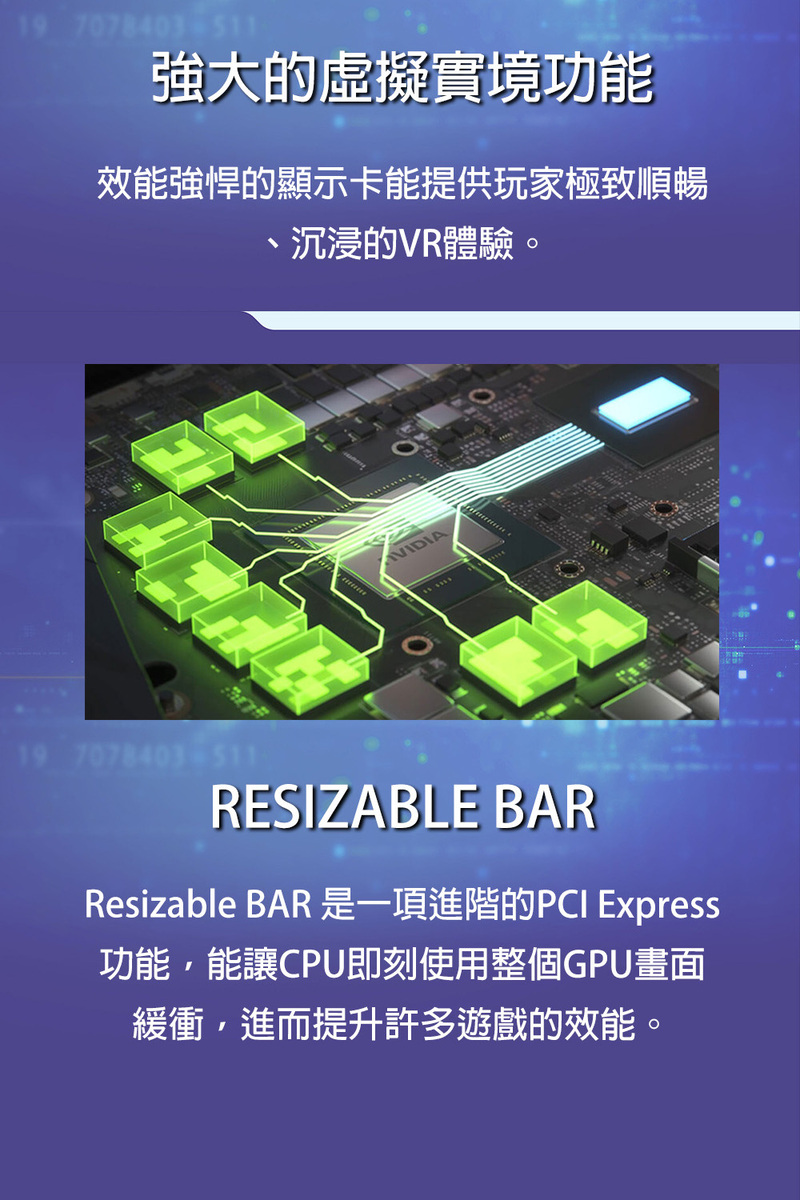 Resizable BAR是一項進階的PCI Express