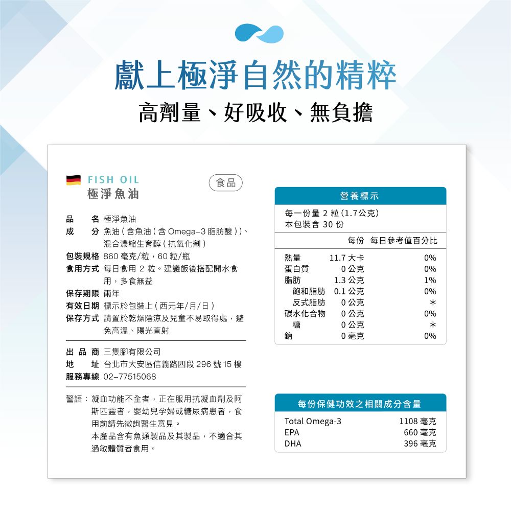 食用方式 每日食用 2 粒。建議飯後搭配開水食