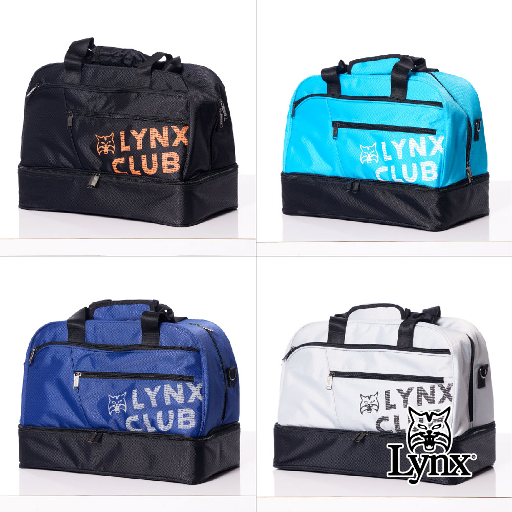 Lynx Golf 男女Lynx山貓印花造型硬底式旅行外袋/
