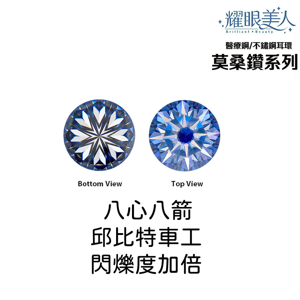 醫療鋼不鏽鋼耳環