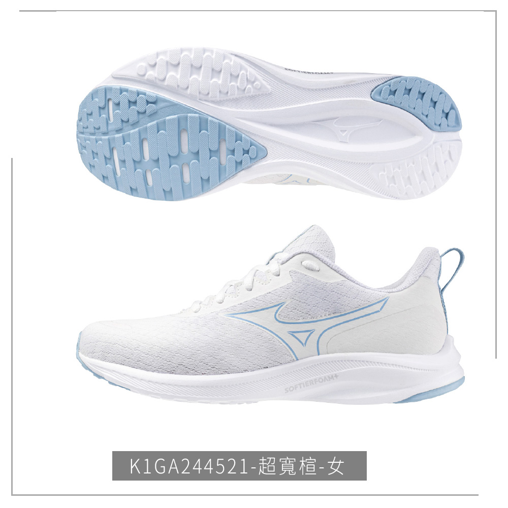 MIZUNO 美津濃 女慢跑鞋 一起運動 24SS MIZU