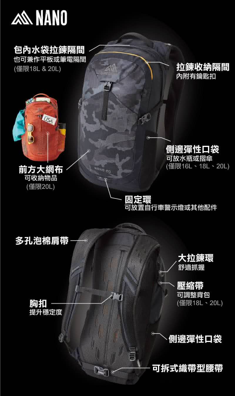 可放置自行車警示燈或其他配件